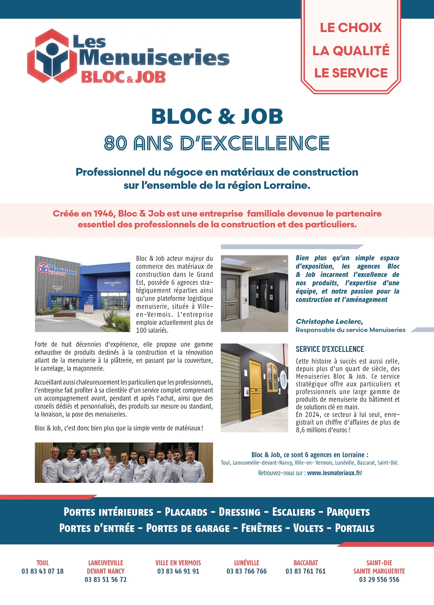 BLOC & JOB LES MATERIAUX