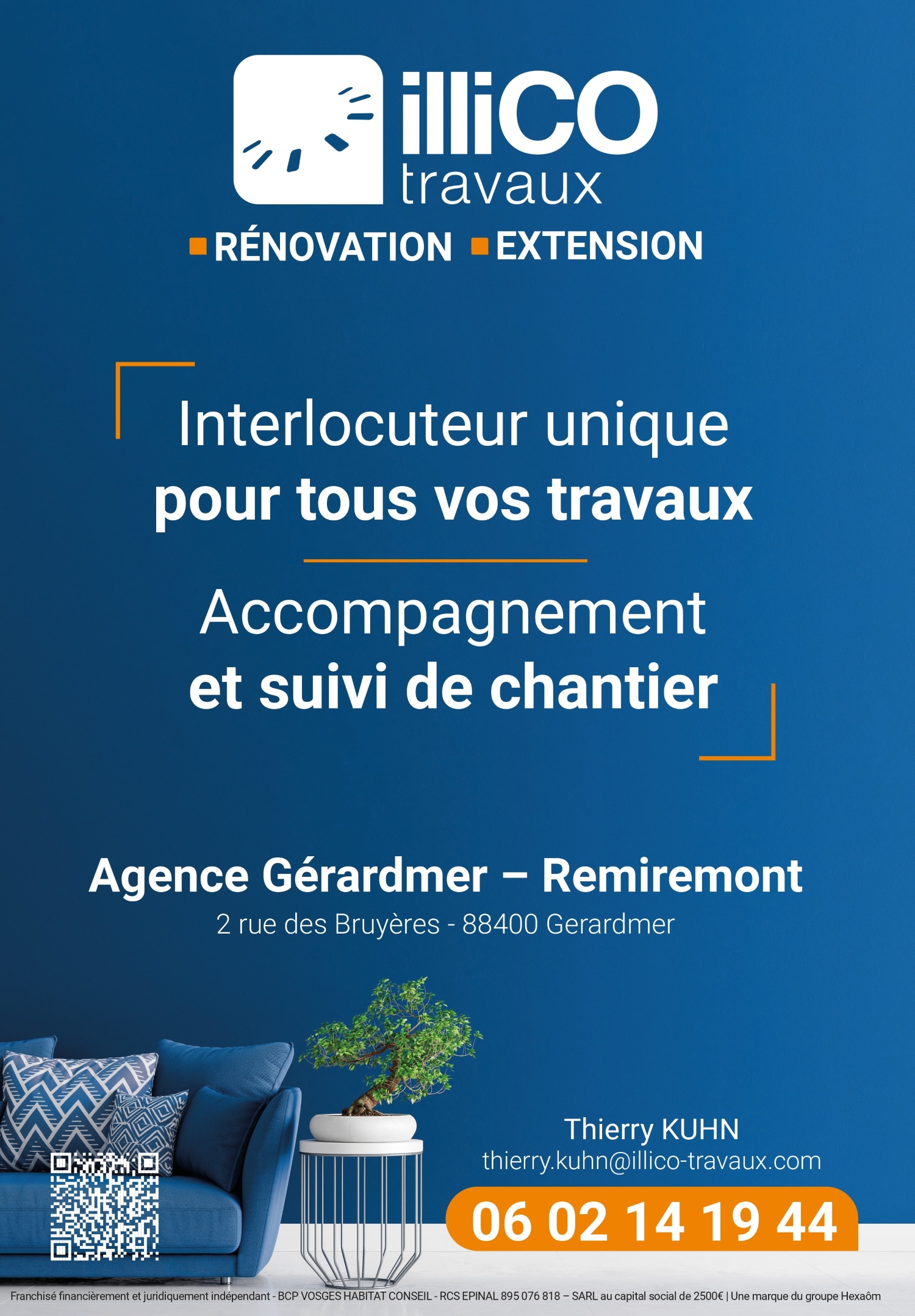 ILLICO TRAVAUX – GERARDMER – REMIREMONT