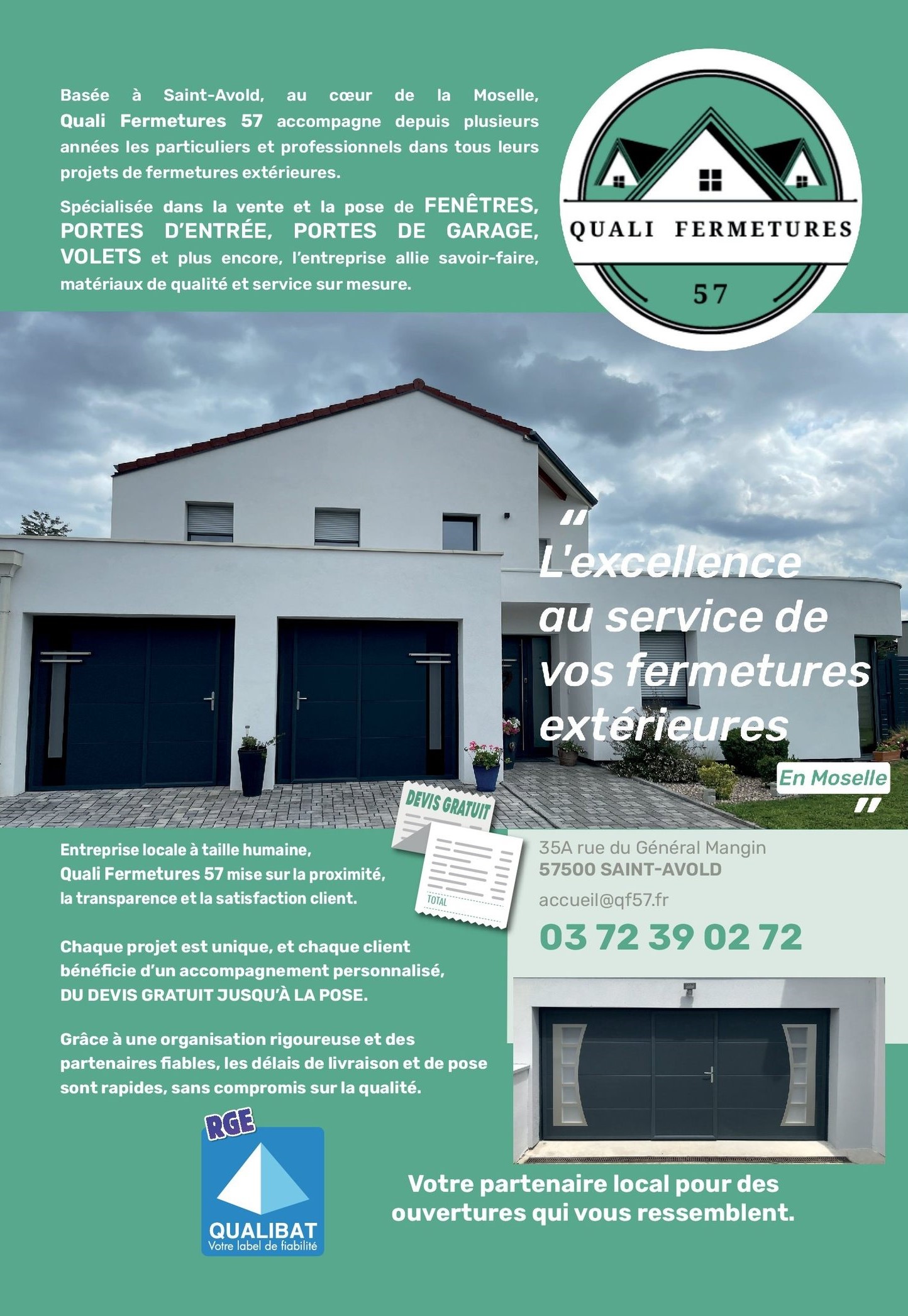 QUALI FERMETURES 57